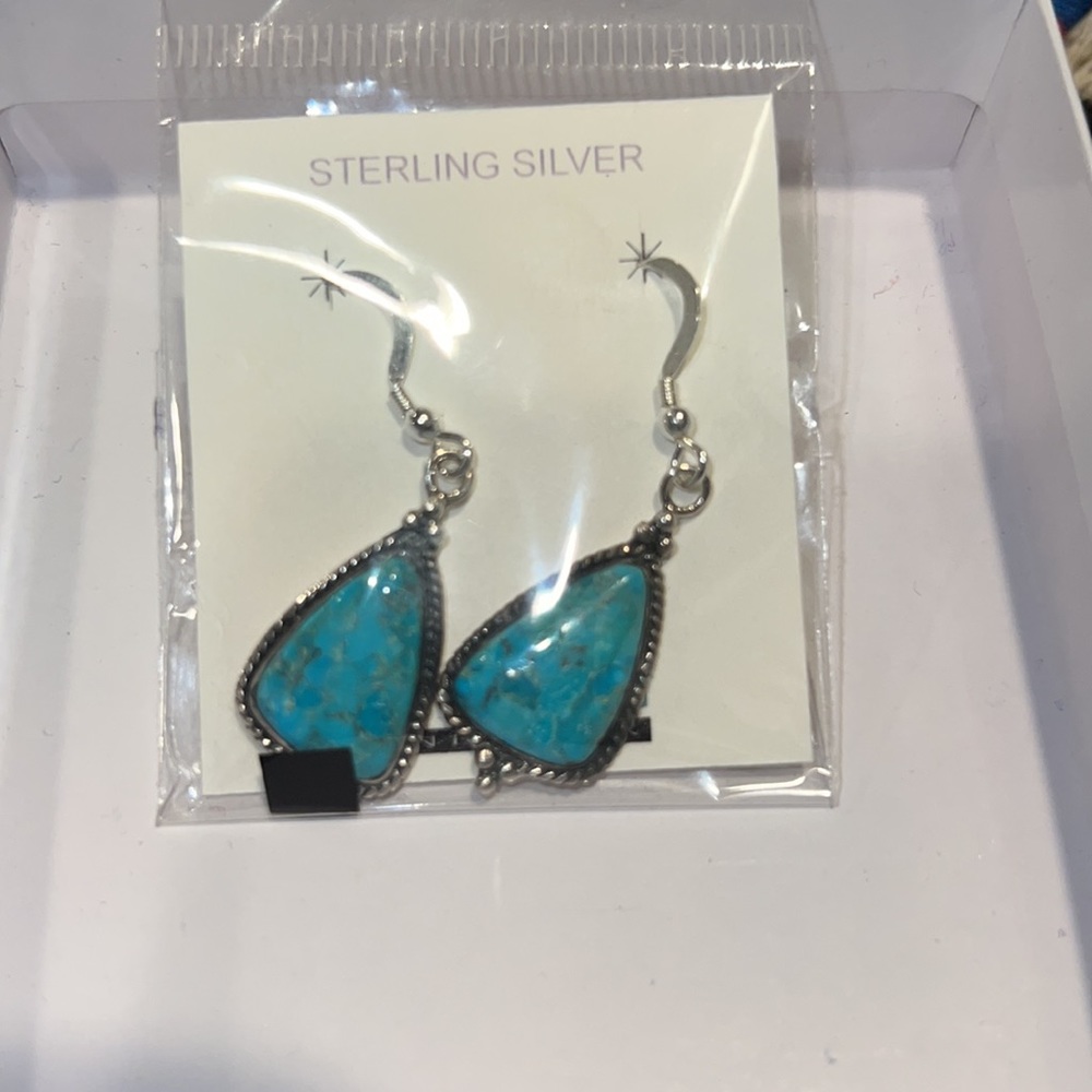 🆕 turquoise earrings - Picture 2 of 5